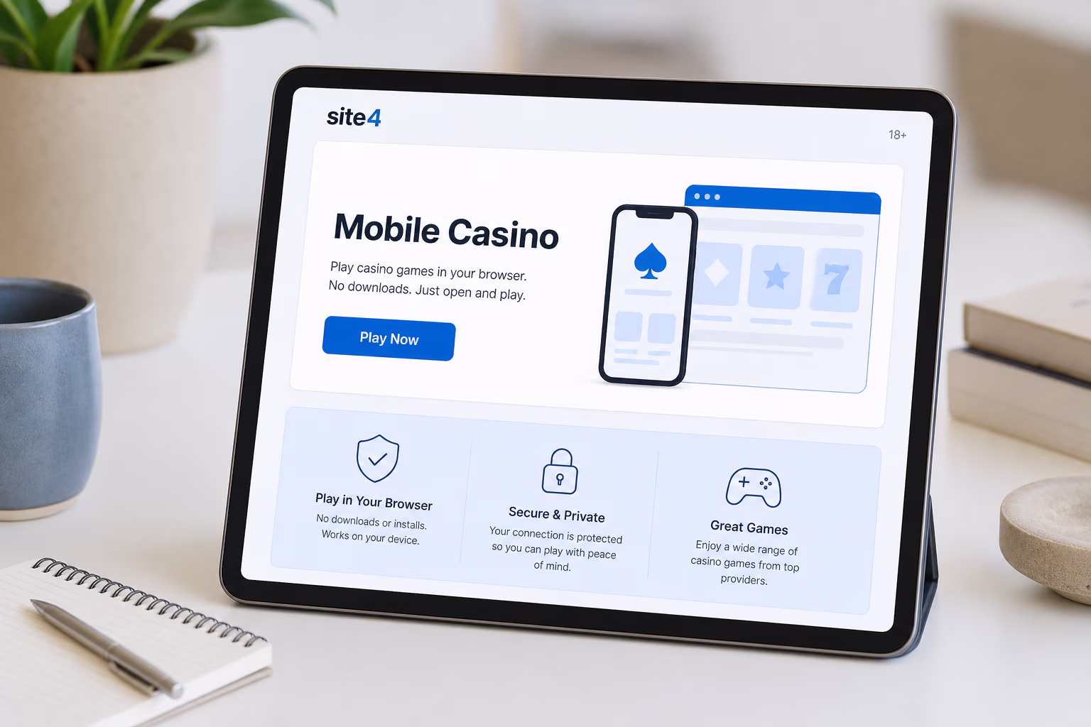 Using Instant Casino Mobile on Android and iPhone
