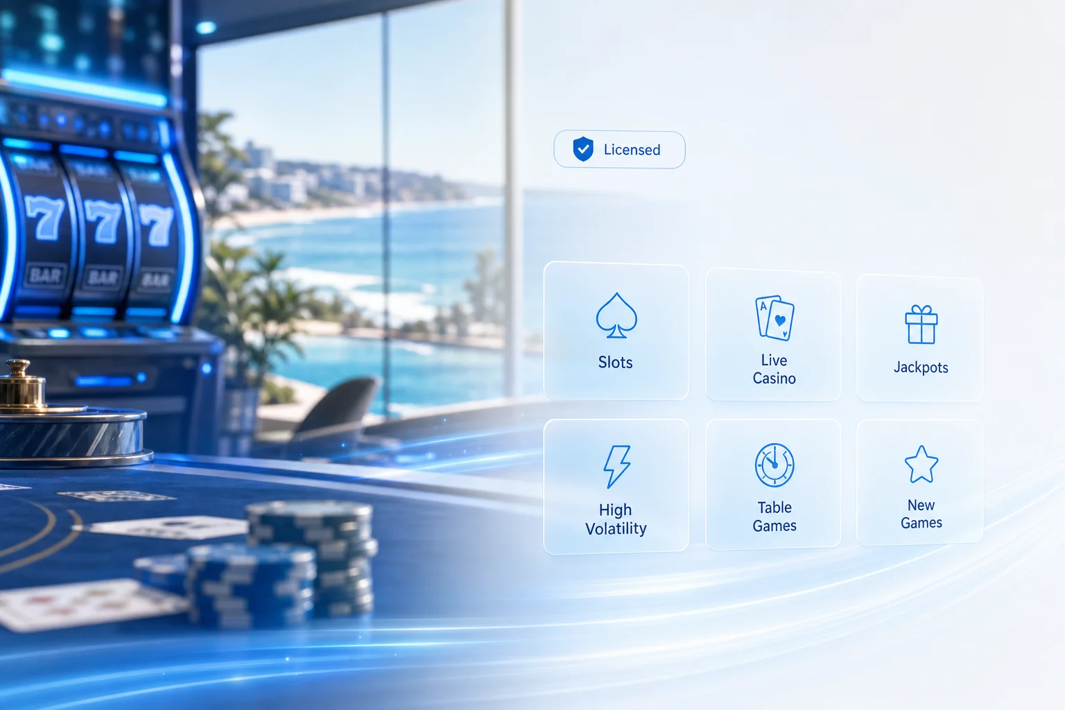 Instant Casino — online casino lobby